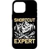 Funny hiker outfits & funny hiking desig Custodia per iPhone 16 Pro Max Shortcut Expert alpinista divertente escursionista