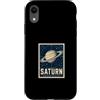 Astronomy Saturn Orbit Stargazers Custodia per iPhone XR Saturn Planet Rings - Mappa del cielo dello Space Observer