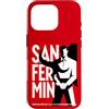 Fiesta Navarra Tees Custodia per iPhone 16 Pro San Fermin Red Scarf Pamplona Bull Run Spain Festival