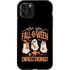 Fall-O-Ween Fun Designs Custodia per iPhone 11 Pro Sei Fall-O-Ween Indicazioni Cute Ghosts