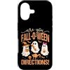 Fall-O-Ween Fun Designs Custodia per iPhone 17 Sei Fall-O-Ween Indicazioni Cute Ghosts