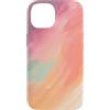 generic Custodia per iPhone 14 Estetica morbida astratta a spirale pastello