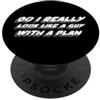 Watch TV Movies & Books on Radio Compute Sembro davvero un ragazzo con un piano | Scherzo PopSockets PopGrip Adesivo