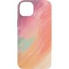 generic Custodia per iPhone 14 Plus Estetica morbida astratta a spirale pastello