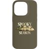 Spooky Pattern Bat Co Custodia per iPhone 14 Pro Spooky Season Trio Camo Leopard Scacchi Halloween