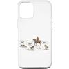 Vintage Springer Cowboy Dog Moms Dads Gi Custodia per iPhone 12/12 Pro Western, cani da cowboy ESS con grafica inglese Springer Spaniel