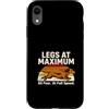 Funny Dachshund Running Legs At Maximum Custodia per iPhone XR Gambe Al Massimo Tutti Quattro A Full Speed Bassotto