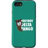 Aharon's Stuff Custodia per iPhone SE (2020) / 7/8 Resistere Orso Con Parole Foxtrot Delta Tango Save Our Parks