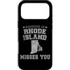 Someone Misses You In US State Of Rhode Custodia per iPhone 17 Pro Max Qualcuno in Rhode Island Misses You Vintage State