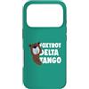 Aharon's Stuff Custodia per iPhone 17 Pro Resistere Orso Con Parole Foxtrot Delta Tango Save Our Parks