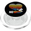 Movimento contro la guerra, no-war Nessuna guerra, pace, contro la guerra, nessuna guerra PopSockets PopGrip per MagSafe