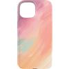 generic Custodia per iPhone 15 Estetica morbida astratta a spirale pastello