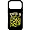 Novelty Pickle Merch Meme Tees & Stuff Custodia per iPhone 17 Pro Powered By Pickles Funny Pickle Saying Humor Joke Gag