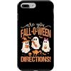 Fall-O-Ween Fun Designs Custodia per iPhone 7 Plus/8 Plus Sei Fall-O-Ween Indicazioni Cute Ghosts