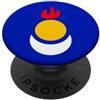 Inner Mongolia Independence Flag Bandiera dell'indipendenza della Mongolia Interna Genocidio culturale del PCC della Cina PopSockets PopGrip Adesivo