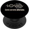 Dim's Designs Italy Conto Corrente Alternato - Gioco di Parole sul Denaro PopSockets PopGrip Adesivo