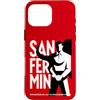 Fiesta Navarra Tees Custodia per iPhone 16 Pro Max San Fermin Red Scarf Pamplona Bull Run Spain Festival