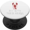 Cajun Crawfish Boil Seafood Festival Gra Off With Their Heads Crawfish Cajun Bollire Party Divertente PopSockets PopGrip Adesivo