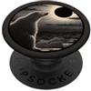Europe Total Solar Eclipse Greenland Total Solar Eclipse 08.12.2026 Orso polare della Groenlandia PopSockets PopGrip Adesivo