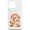 Chinese Zodiac Dragon Mythical Symbol Lu Custodia per iPhone 13 Pro Max Drago Cinese Mistico Scuro Antico Simbolo Orientale Arte