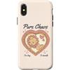 Vintage Kitsch Funny Sassy Baby Retro Pa Custodia per iPhone X/XS Puro caos troppo piccolo per essere maneggiato, arte kitsch retrò vintage per bambini