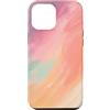 generic Custodia per iPhone 12 Pro Max Estetica morbida astratta a spirale pastello