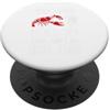 Cajun Crawfish Boil Seafood Festival Gra E ho detto che non c'è pesce di gamberi nella vasca idromassaggio PopSockets PopGrip Adesivo