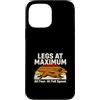 Funny Dachshund Running Legs At Maximum Custodia per iPhone 13 Pro Max Gambe Al Massimo Tutti Quattro A Full Speed Bassotto