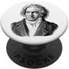 Ludwig Van Beethoven Souvenirs Ludwig Van Beethoven Compositore Musica Classica Pianista Arte PopSockets PopGrip Adesivo
