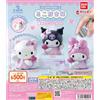 BANDAI Mini salvadanaio BANDAI Sanrio personaggi Dreaming Angel Ver. Set di 3 gashapon