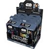 Asmodee Star Wars: Unlimited TCG Ceneri dell'Impero, espositore da 24 pezzi con carte rare, leggendarie e laminate, gioco di carte collezionabili veloci, età 12+, 2+ giocatori, 20 minuti