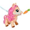 Little Live Pets My Walking Pony Twinkle - Pony interattivo con +25 suoni e reazioni, 16,7 cm, per camminare con e senza guinzaglio, spazzolalo e mangia, reagisce al tatto, dai 5 anni in su