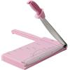 JIELISI A4 - Taglierina a ghigliottina, 30 cm, 10 foglie, colore: Rosa