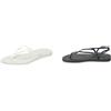 Havaianas Infradito Bianco 39/40 EU + Infradito Nero 39/40 EU