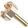 BildeeMait Punta per saldatura joystick C245HS 02A interruttore controller riparazione multi foro per anello in lega 936 stazione (21,5 mm)