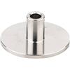 BildeeMait, Set di boccole guida per router in acciaio inossidabile con 6 manicotti (8-20 mm) per intaglio, incisione e taglio del legno (10 mm)