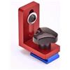 WheatThrive Dima in lega di alluminio con blocco di arresto ergonomico per banco fresatrice a nastro, sega, calibro, barra scorrevole, resistente all'usura (F30 rosso)