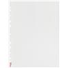 Esselte Set da 25 Bustine Trasparenti con Striscia di Archiviazione Universale a 11 Fori, Formato A4, Utilizzabile a Casa e in Ufficio, Gamma Colour'Breeze, 230 mm x 1 mm x 302 mm - Trasparente