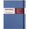 Clairefontaine 794464C - taccuino B5 19x25 cm 192 p righe 90g Age Bag pelle