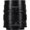 Generico Obiettivo ritratto Prime da 55 mm F1.4 MF, compatibile con Sony E | Ampia apertura, compatibile con attacco E,EOS-M,X,M4/3, A6600 M50 X-A1 X-T1