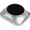 Generic Cappuccio di Lenti a Vite Quadrata, Lega in Lega di Alluminio CNC Elaborazione Fine Le Lente Cappuccio Protettore per tonalità con Cappuccio per Lenti SLR/Micro Camera Singola (50 mm)