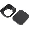 Generic Cappuccio di Lenti a Vite Quadrata, Lega in Lega di Alluminio CNC Elaborazione Fine Le Lente Cappuccio Protettore per tonalità con Cappuccio per Lenti SLR/Micro Camera Singola (43MM)