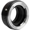 ZDETGU Adattatore per Obiettivo QBM-FX per Fotocamere Fuji Mount Compatibile con QBM Realizzato in Lega di Alluminio Anodizzato per Messa a Fuoco Manuale e Design Leggero