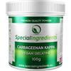 Special Ingredients Ingredienti speciali: Kappa-Carrageenan, polvere 500 g, massima qualità, vegano, privo di OGM