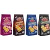 COCOJOY Forno Damiani Croccantelle Party Mix Gusti Assortiti Bacon,Pizza,Bbq Ribs,Prosciutto | 4 Buste da gr.180