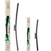 Valeo Coppia Di Spazzole Tergicristallo Flat Blade Fatte Di Materiali Naturali E Riciclati CAN87+CAN87, Anteriore, Lunghezze: 650mm+350mm, (Pack da 2)