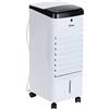 ARDES AR5R06D Raffrescatore Evaporativo, Compatto e Potente, Umidificatore con 3 Velocità, Flusso d'Aria Oscillazione Automatica, Timer, Telecomando e Filtro Antipolvere, Bianco, 56 x 22.7 x 26.8 cm