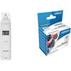 OMRON Gentle Temp 520, Termometro Digitale Auricolare + Gentle Temp MC-EP2-E Coprisonda, Confezione da 40 Pezzi