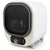 Generic Asciugatrice portatile compatta da 5 kg, con funzione centrifuga, design ventilato a risparmio energetico, per piccoli spazi, colore: bianco