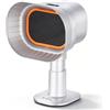 AMZCHEF Cappa aspirante portatile con cappa di captazione dei fumi, argento